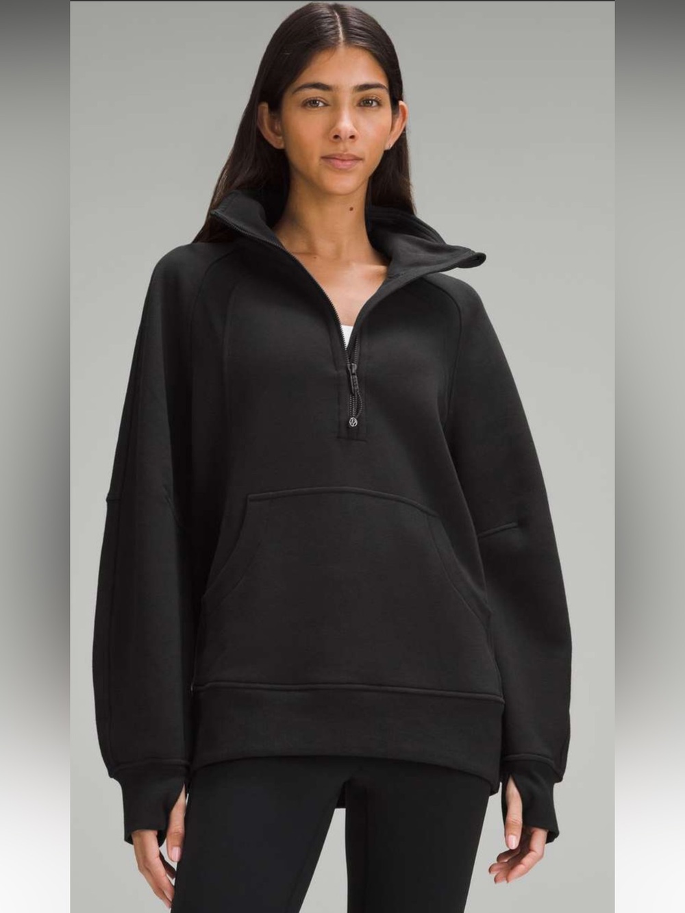 Lululemon Scuba Oversized Funnel-Neck Half Zip *Long
